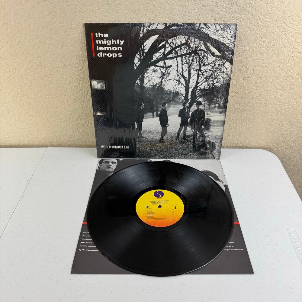 The Mighty Lemon Drops World Without End LP Vinyl Record 1-25701 Sire